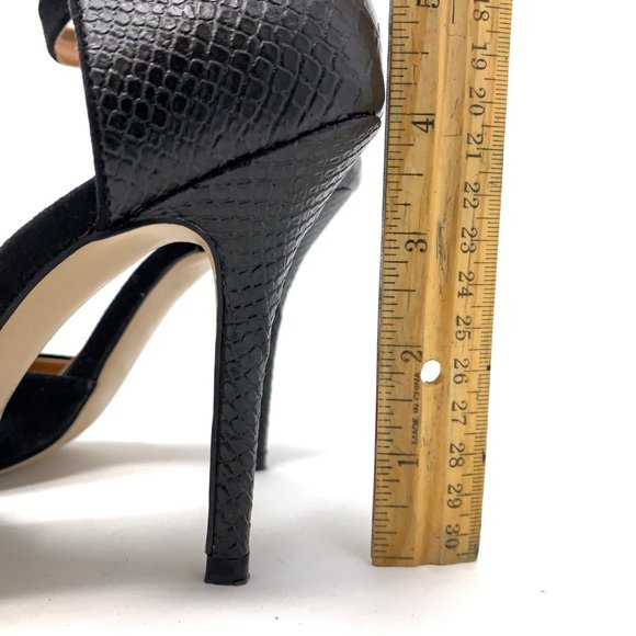 Steve Madden Stepout Strap Peep Toe Heels Sandals - Picture 6 of 8